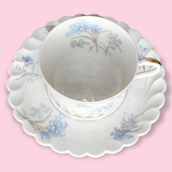 Haviland Limoges Dining Haviland Limoges Teacup Saucer Set Bergere